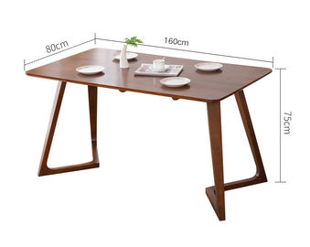 Komercyjne meble na zamówienie Stół restauracyjny i krzesła Materiał drewniany