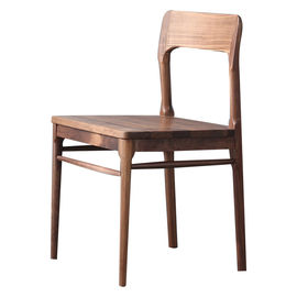 Współczesne krzesła z litego drewna / drewniane krzesła restauracyjne bez podłokietników