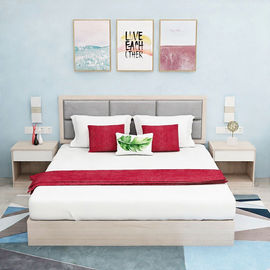 Wygodne zestawy mebli hotelowych do sypialni z nowoczesnym stylem z podwójnym łóżkiem