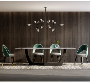 Wysokiej jakości marmurowy nowoczesny luksusowy stół do jadalni w stylu włoskim