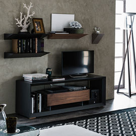 Hotelowa i domowa szafka pod telewizor z litego drewna, nowoczesne szafki pod telewizor do salonu