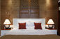 Dostosowane nowoczesne meble do sypialni hotelowych / sypialni z litego drewna