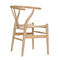 Nowoczesne krzesła z litego drewna, rekreacyjne krzesło restauracyjne z drewnianą ramą