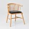 Krzesła ze skóry i litego drewna do jadalni / salonu dostosowane