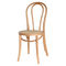 Krzesła z litego drewna z wysokim oparciem / tapicerowane drewniane krzesła do jadalni