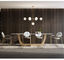 Wysokiej jakości marmurowy nowoczesny luksusowy stół do jadalni w stylu włoskim