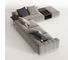Sofa narożna do salonu w kształcie litery L SMY-7177 z rozkładanymi fotelami