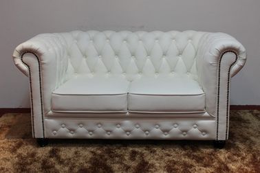 Wysokiej jakości skórzana sofa do sypialni hotelowej do recepcji Dostosowany kolor