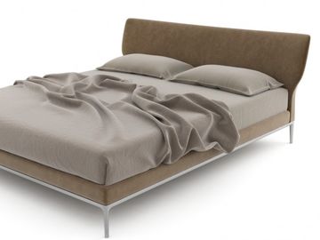 Niezależne łóżko z materacem sprężynowym do sypialni hotelu / domu