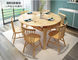 Meble domowe Stół z litego drewna / Rozwijany okrągły stół Nowoczesny styl