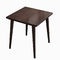 Dostosowany kwadratowy stolik z litego drewna Drewniane biurko do kawy Wielofunkcyjne użycie