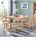 Ekologiczny stół z drewna bukowego Kwadratowy stół Dostosowany kolor / rozmiar